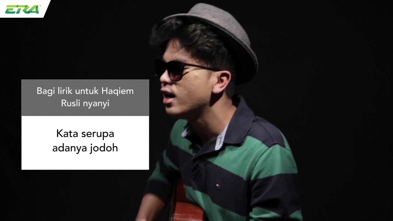 Haqiem Rusli Nyanyikan Lagu Dari  Lirik Yang Peminat Hantar