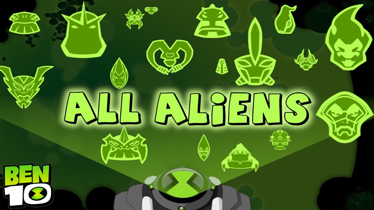 Ben10 Список ВСЕХ инопланетян