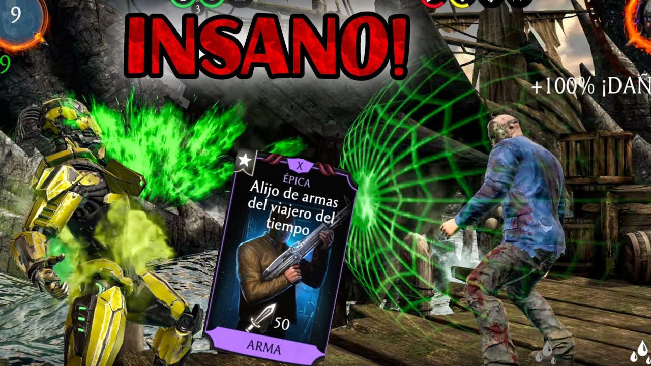 COMBINACIÓN MUY ROTA! Jugando El Modo TORRES DE CHOQUE. Mortal Kombat Mobile