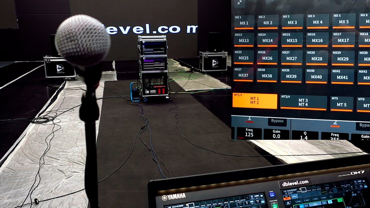 CONSOLA DIGITAL YAMAHA DM7 - 4. DOS SISTEMAS PRINCIPALES MAIN MIX CON CUATRO MATRICES EN ESTÉREO