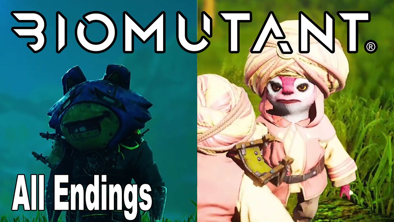 Biomutant - All Endings and Final Boss [HD 1080P]
