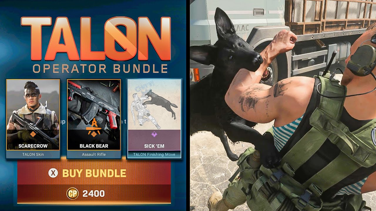 Modern Warfare - Talon Operator Bundle (New Finishing Move & Blueprints) Season 2 Update