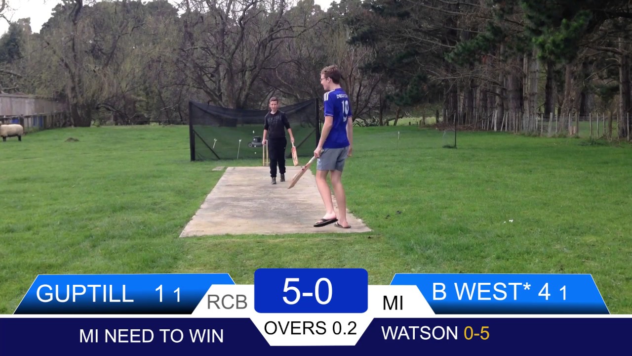 Backyard IPL Match 4