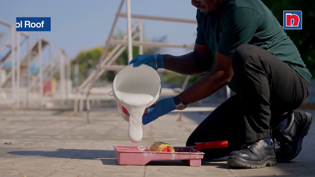 Nippon Paint Walltron- Summer Cool Roof | Solar Reflective Roof Coating | Heat Resistance Paint