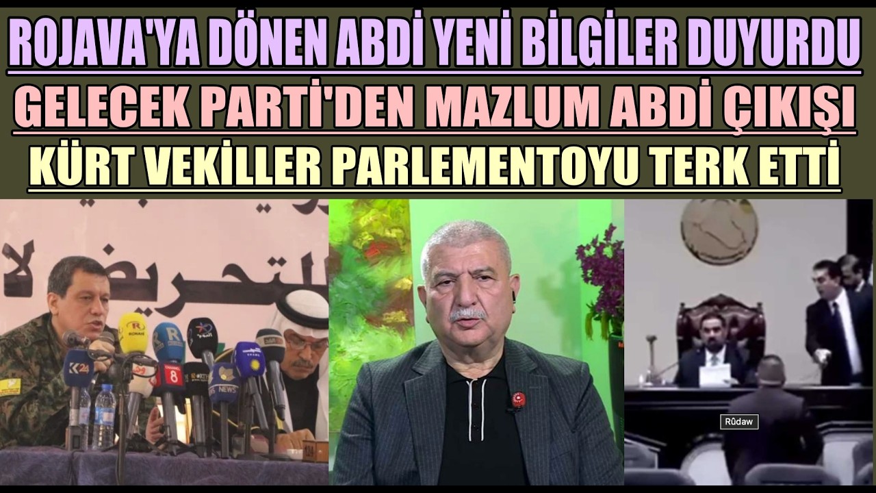 Gelecek Parti'den Mazlum Abdi çıkışı