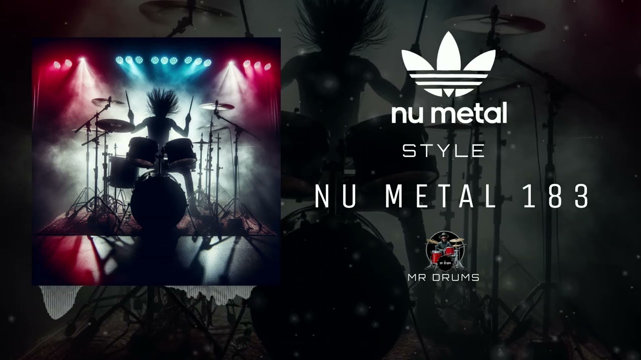 Nu Metal Drum Track | Nu Metal Style | 98 BPM
