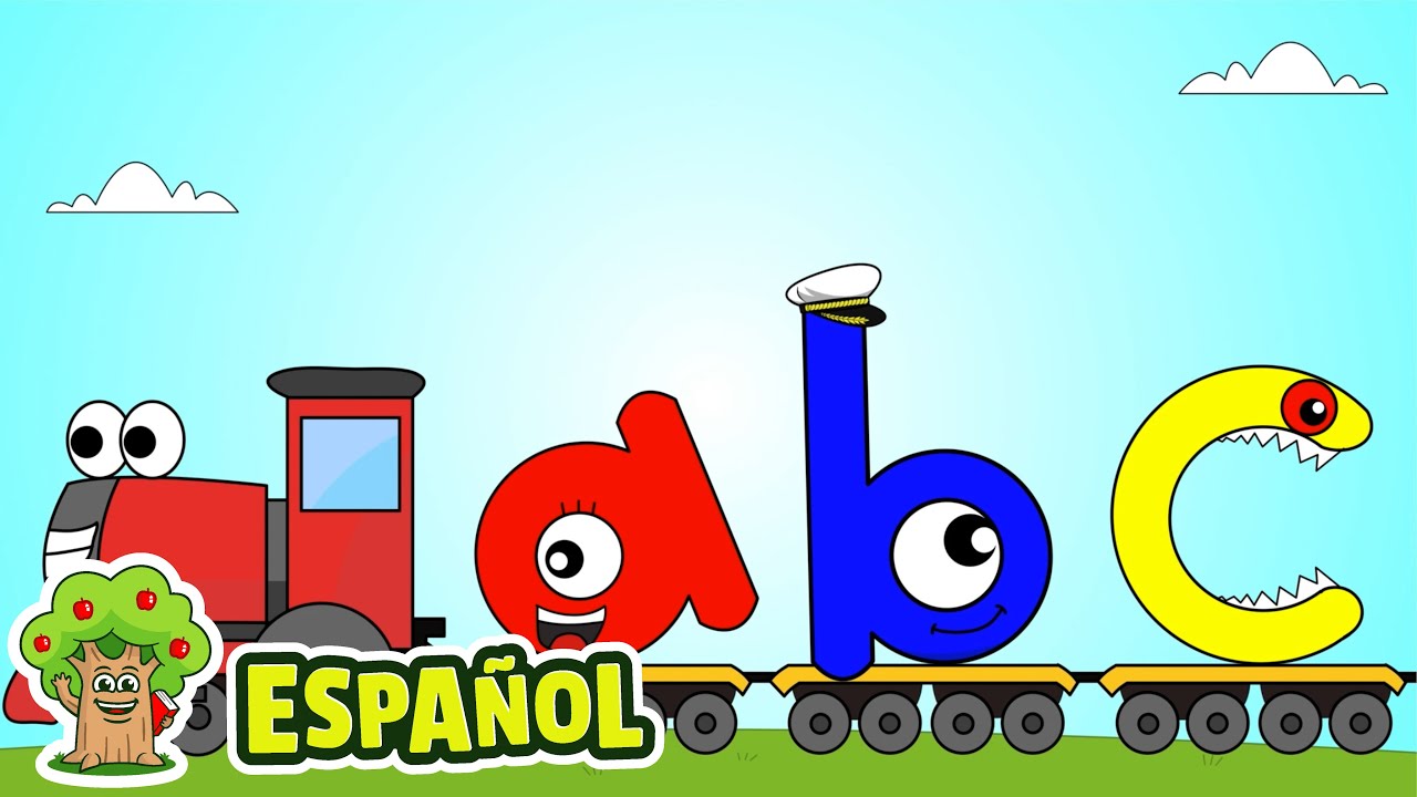 El Tren del ABC Y Más Canciones Infantiles del Abecedario | English Tree Español