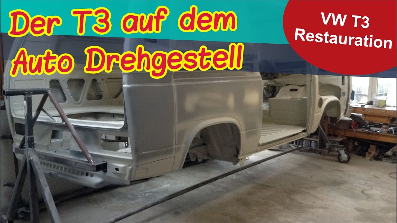 VW T3 Restauration | Aufbau Drehgestell am T3 | DriveYourClassicCar