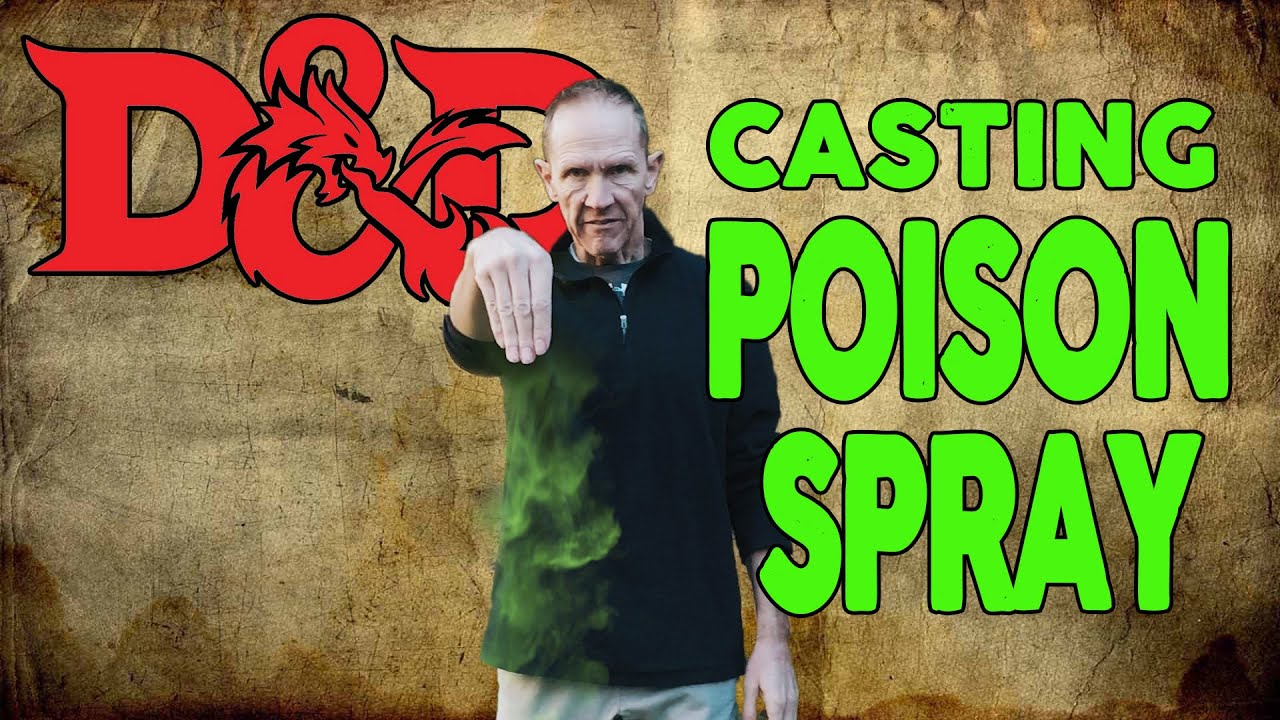 Dungeons and Dragons Spells | Poison Spray