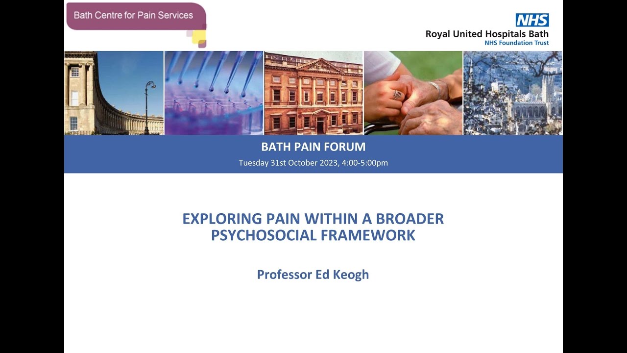 Bath Pain Forum October 2023