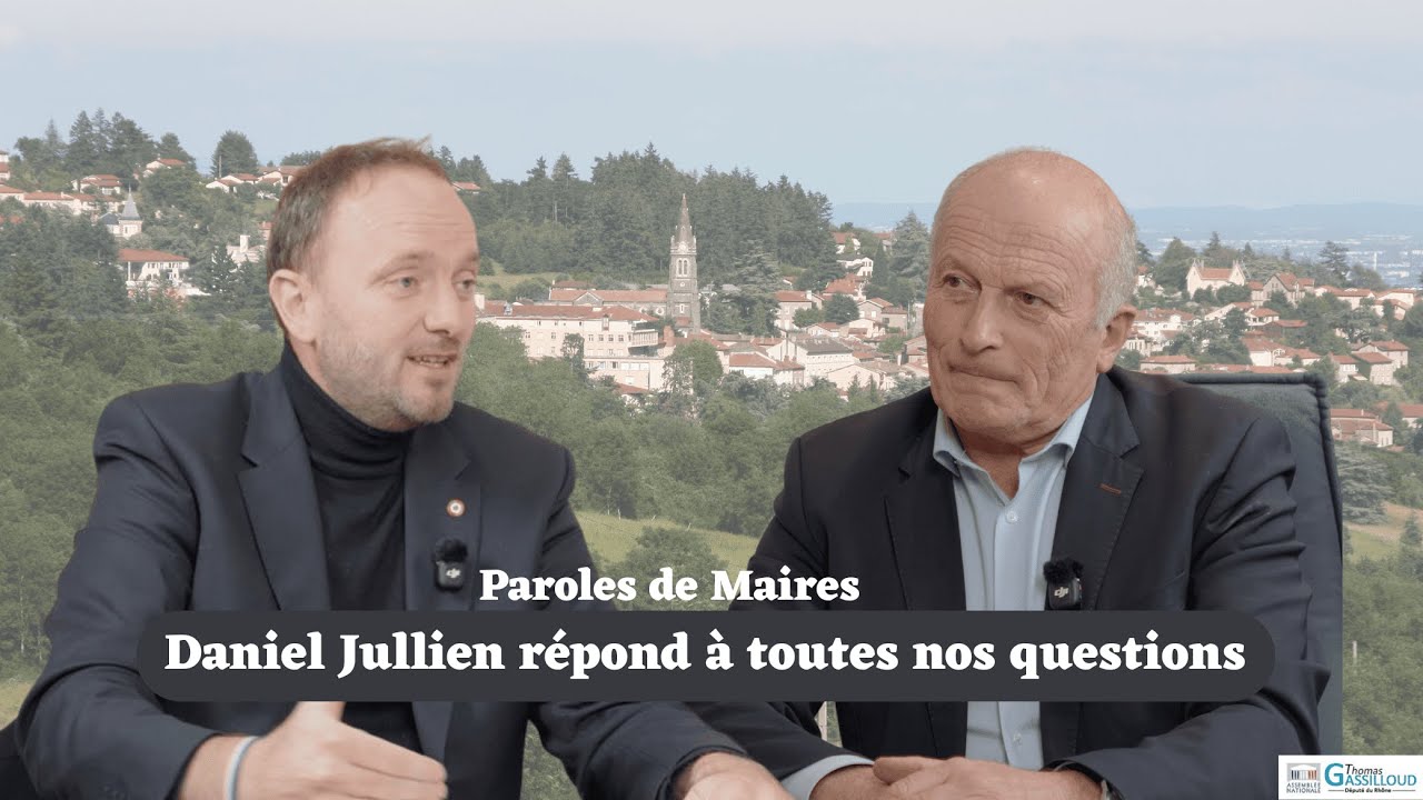 Paroles de Maires – Épisode 1 : Daniel Jullien (Maire de Vaugneray)