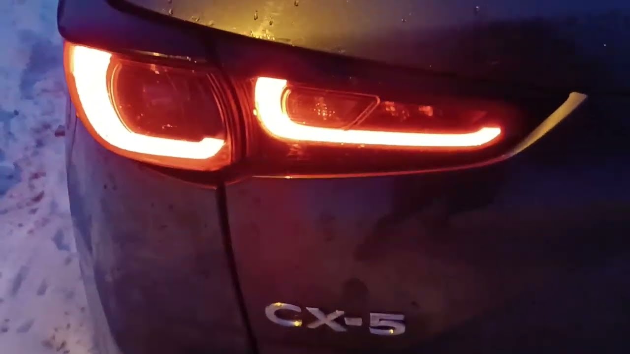 Mazda CX-5 2024 Обдув лобового стекла