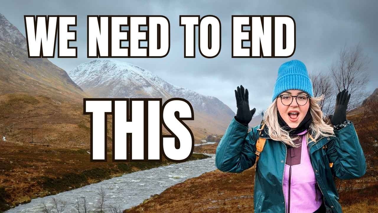 Our Trip to Balmoral Castle went wrong! Snow, Scottish pyramids & a breakdown | VW T4 camper