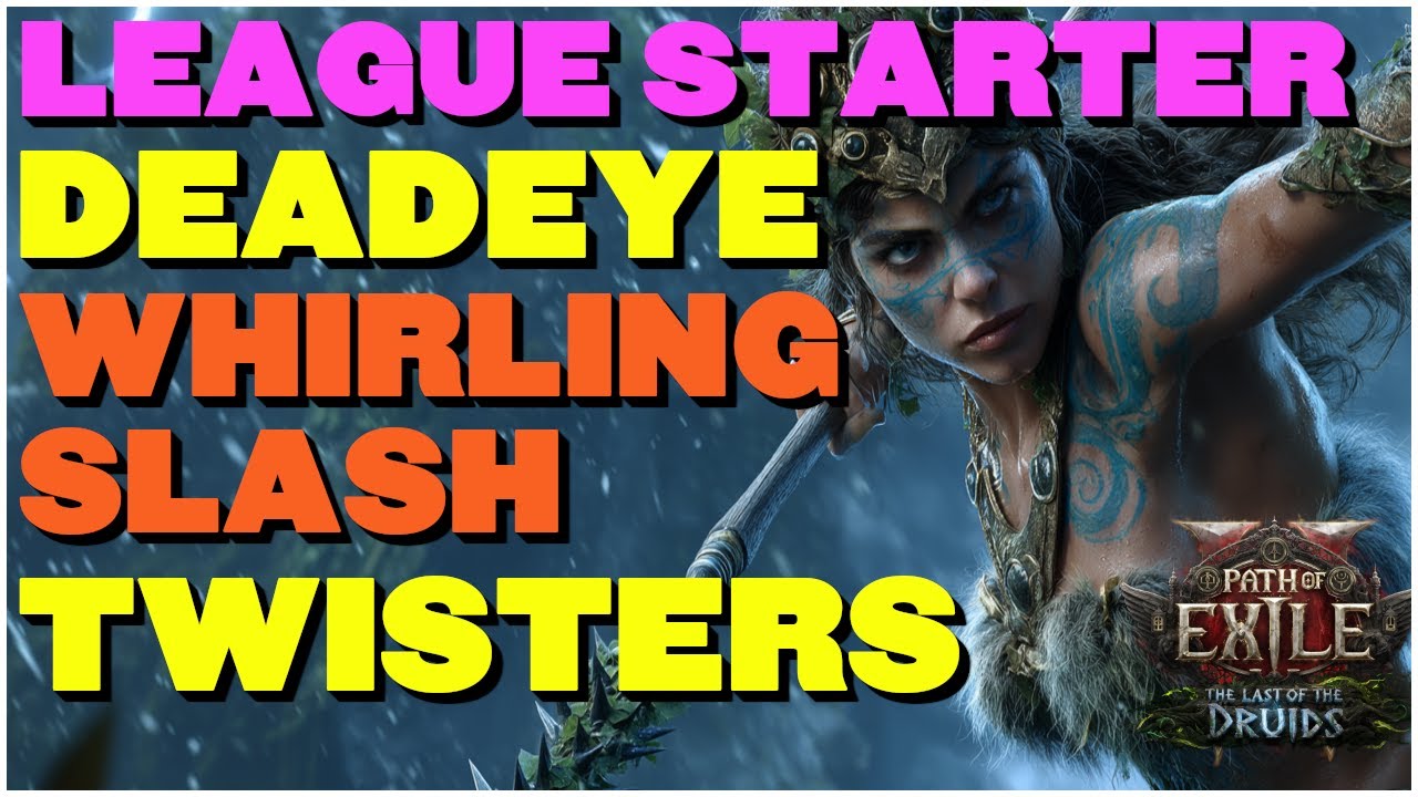 [POE 2 0.4] Deadeye Whirling Slash Twister League Starter - Build Theory and Showcase!