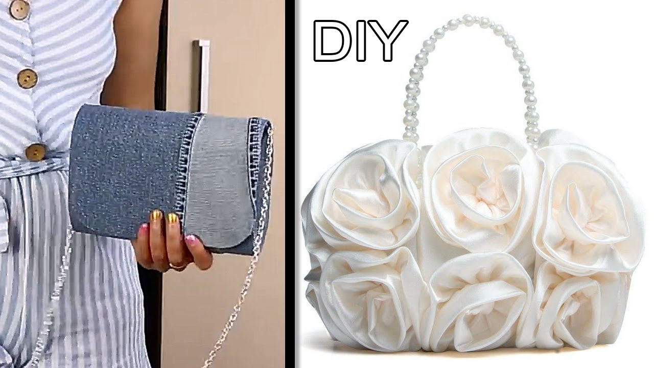 LOVELY DIY PURSE BAGS FROM CLOTHES ~ Eve Purse Ideas