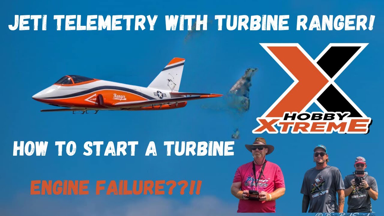 Program Jeti for Telemetry. How to start a mini turbine! How to detect a flameout through telemetry.