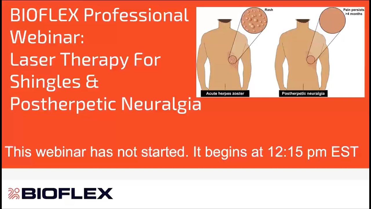 Laser Therapy For Shingles & Postherpetic Neuralgia