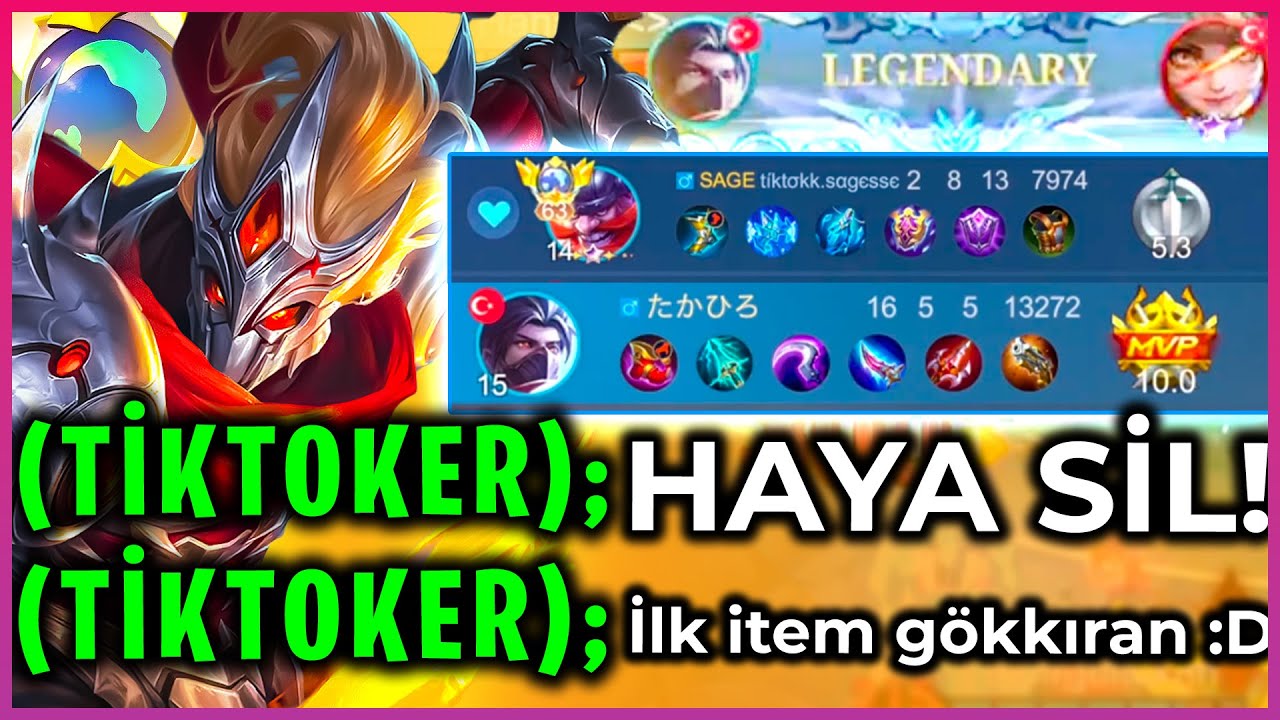 GLOBAL TİKTOKER BENİMLE DALGA GEÇTİ BEN DE ONU TAŞIDIM! FANNY & HAYABUSA 