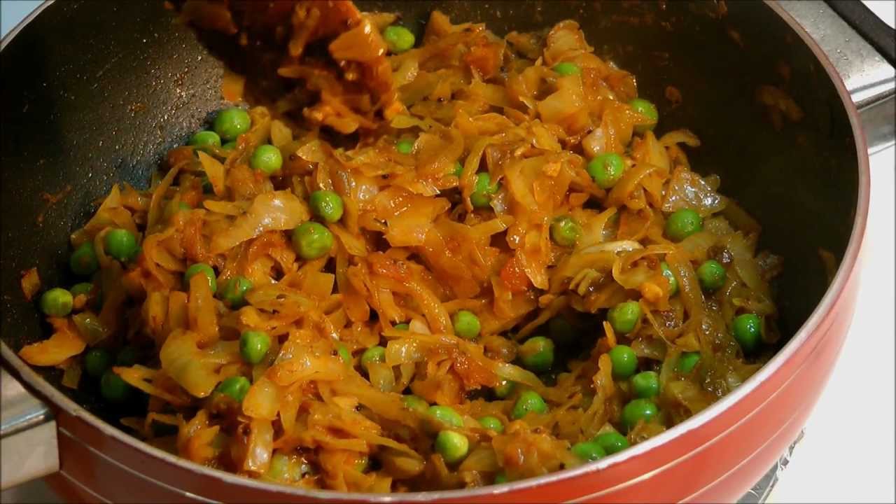 Spicy Cabbage Masala