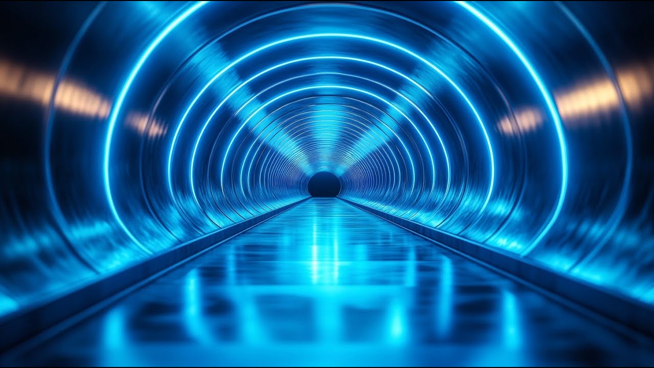 2H 15M Deep Focus Tunnel • Sci-Fi Ambience for Coding & Study (No Vocals)