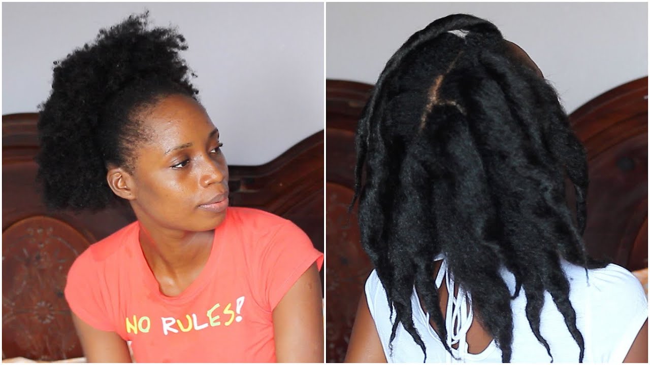 Lisser ses Cheveux Crépus Naturellement SANS Chaleur