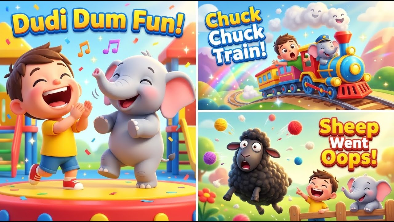 Dudi Dudi Dum Dum Masti Song / GARI GARI CHUCK CHUCK / BABA BLACK SHEEP