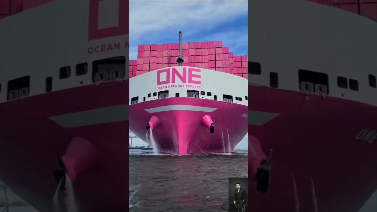 one the biggest container shipping company #shipping #shortvideo