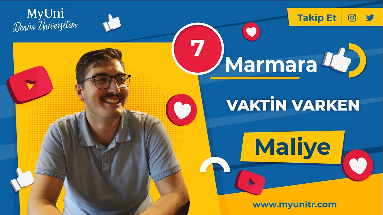 Üniversiteliler - [bölüm:7] / Marmara Üniversitesi / Maliye Bölümü