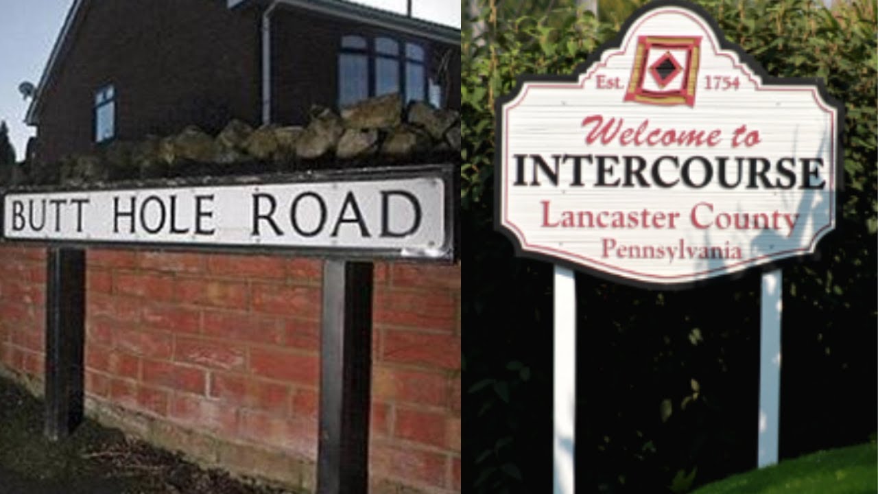 Funniest Street Names Ever