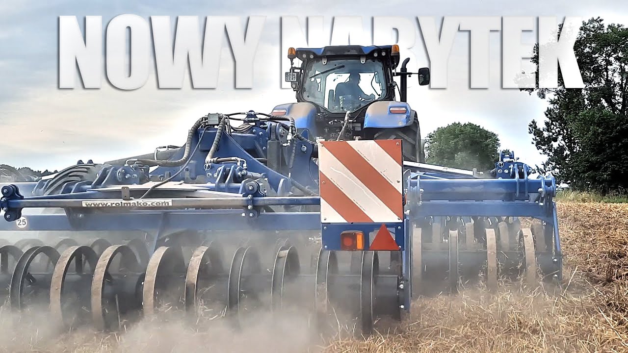 🚜 Nowy Nabytek W.... GR Domański! Talerzówka Rolmako & GPS! | Rol - Team |