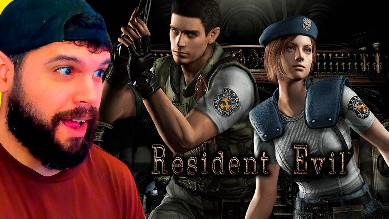 🔴PRIMEIRA VEZ JOGANDO RESIDENT EVIL