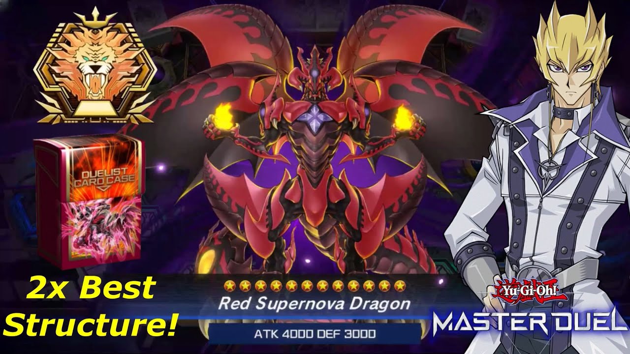 MASTER RANK PURE RED DRAGON ARCHFIEND RESONATOR DECK!