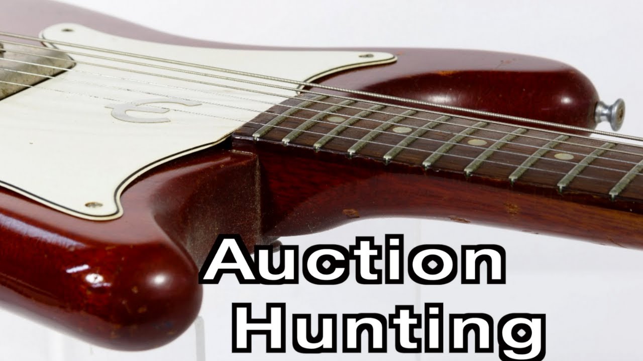 Someone Scammed Themself! | Guitar Hunting LIVE at the Auction