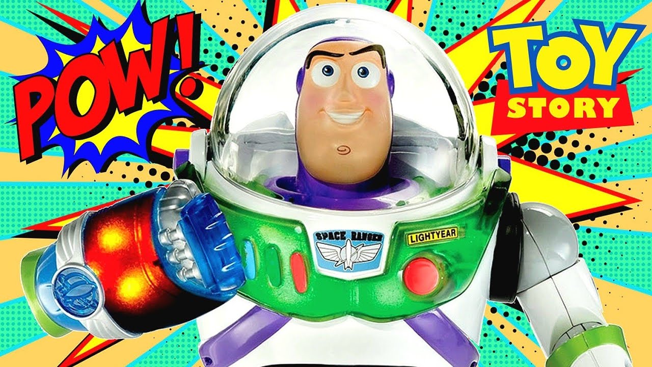 Boneco Toy Story Buzz Lightyear Mattel Super Golpe Power Punch Y1217