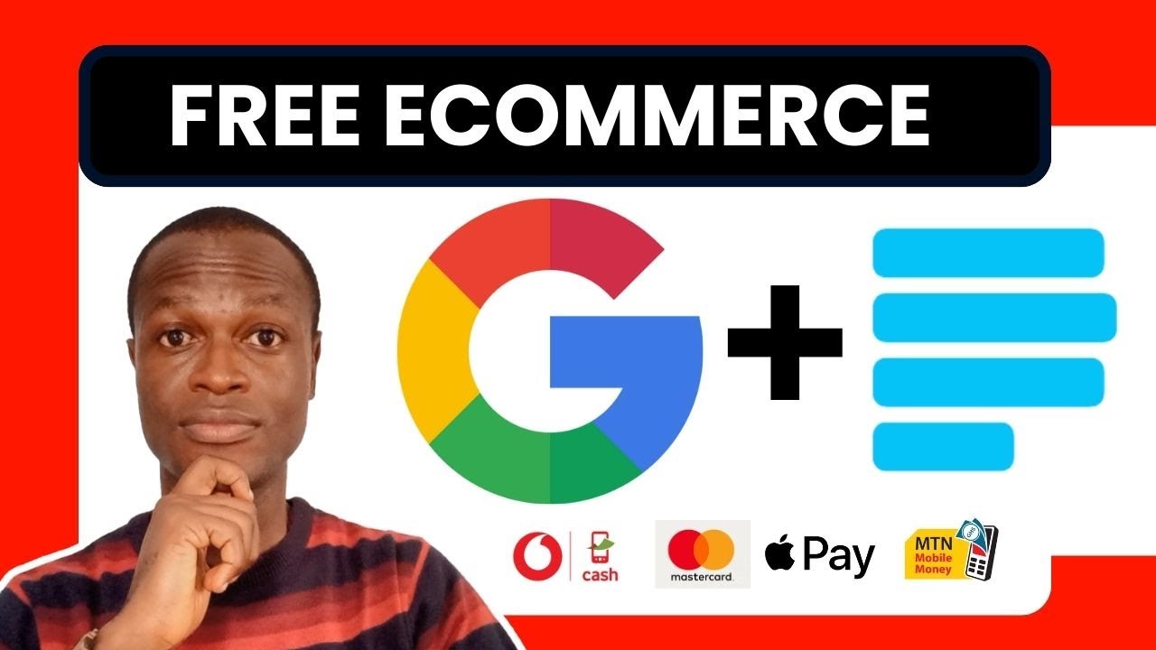 Free E-commerce Website with Google Sites in 2024  -  Beginners Tutorial 2024
