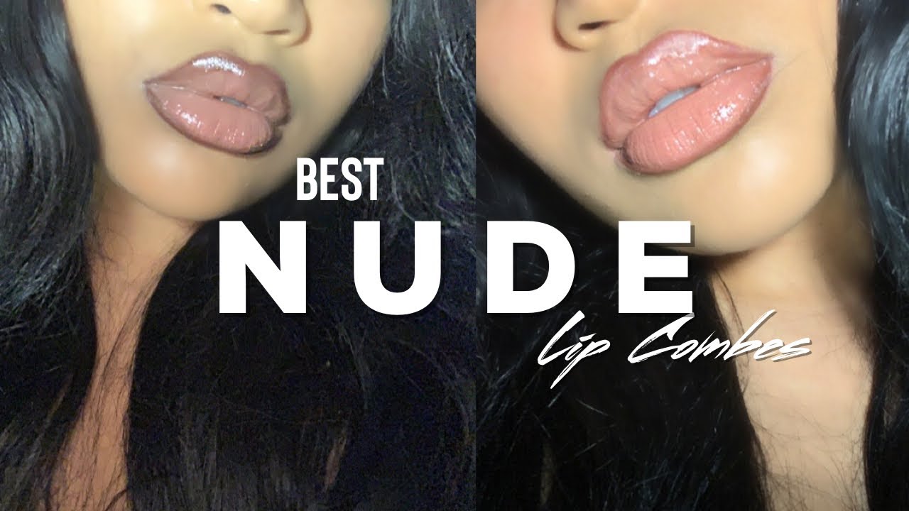 NUDE LIP COMBOS FOR WOC + HOW TO MAKE YOU LIPS LOOK BIGGER (HACKS) | KIRAH OMINIQUE