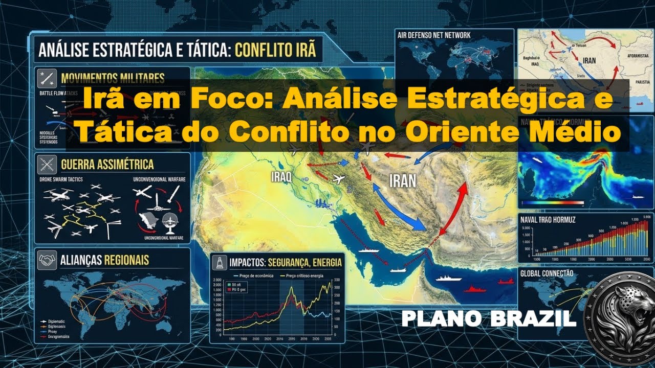 Ir&atilde; em Foco: An&aacute;lise Estrat&eacute;gica e T&aacute;tica do Conflito no Oriente M&eacute;dio