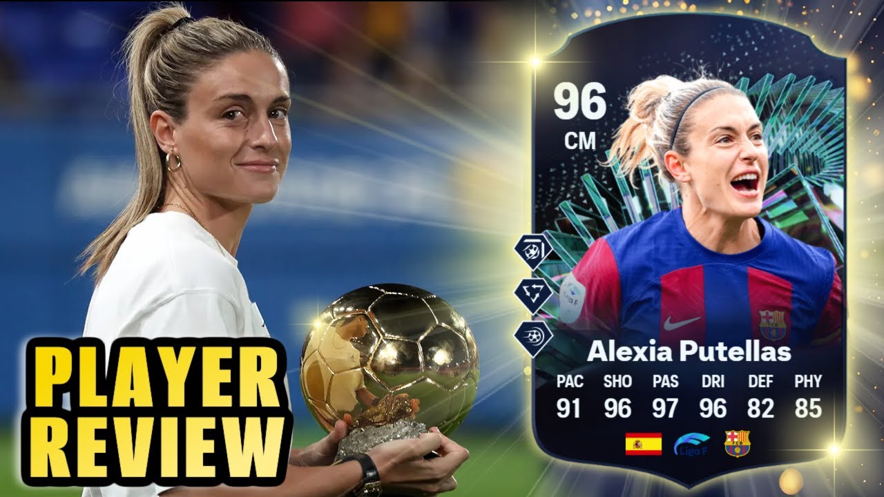 CAM / RW / CM TOTS Putellas Player Review! - EA FC 24