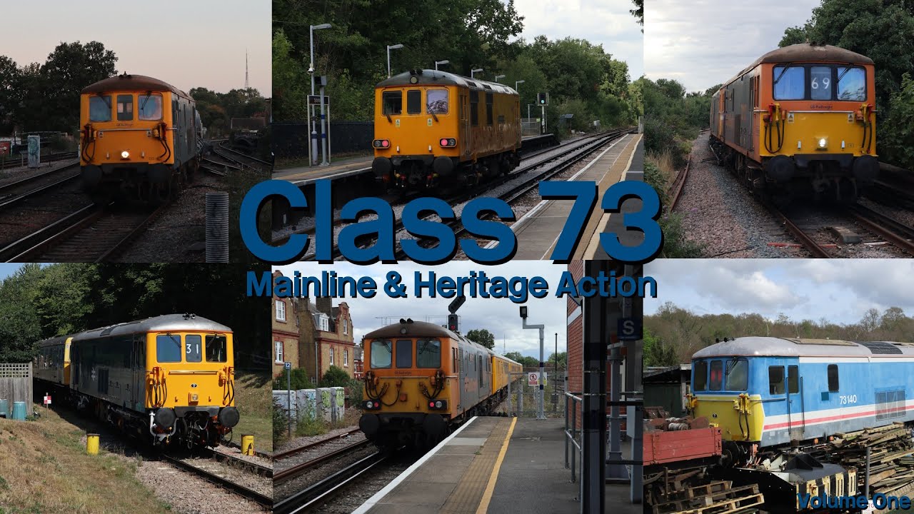 Class 73 - Mainline & Heritage Locomotive Action (Volume One)