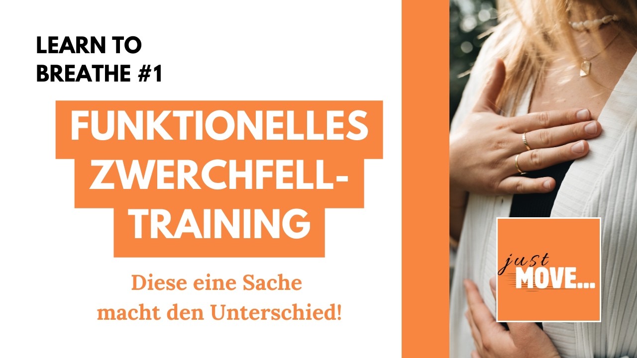 LEARN TO BREATHE #1: Funktionelles Zwerchfell Training - Tipps für eine gesunde Atmung und Haltung