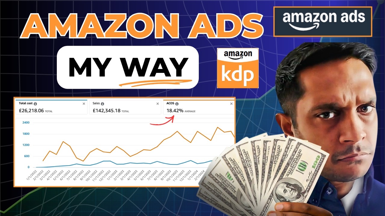 My Amazon Ads Strategy for Book Launches #amazonkdp #amazonads