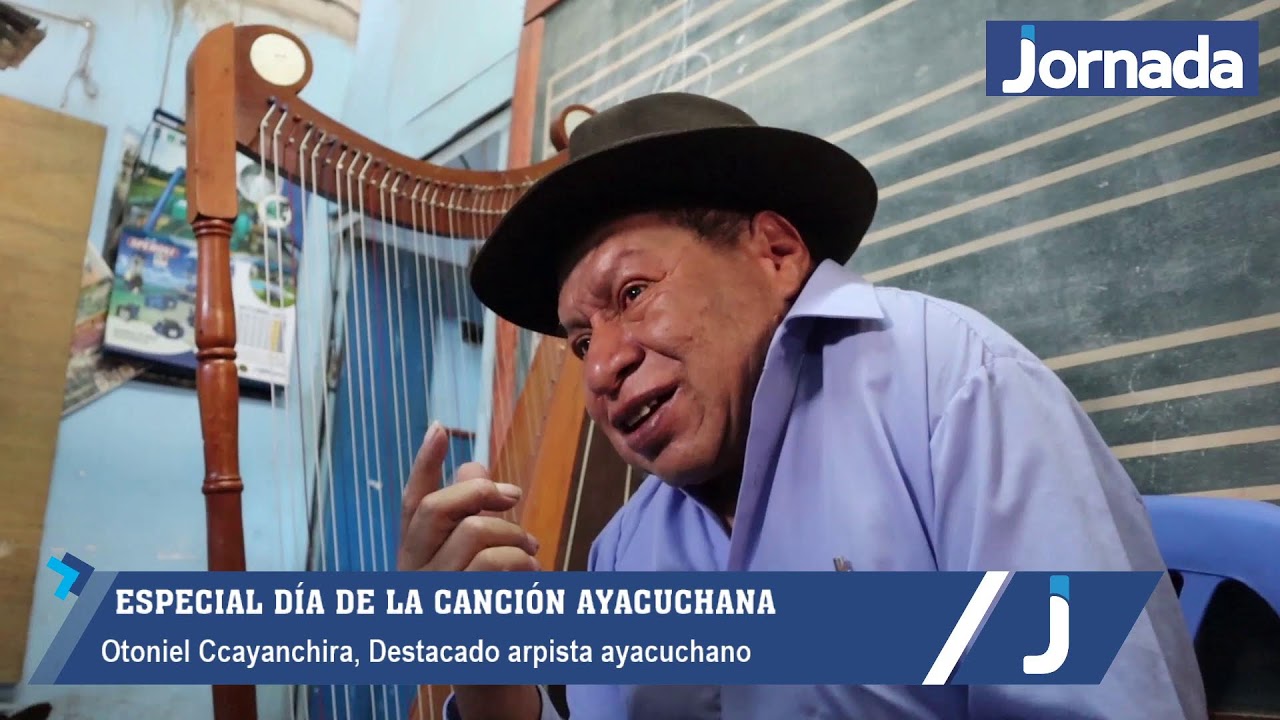 Otoniel Qayanchira, músico y destacado intérprete de arpa