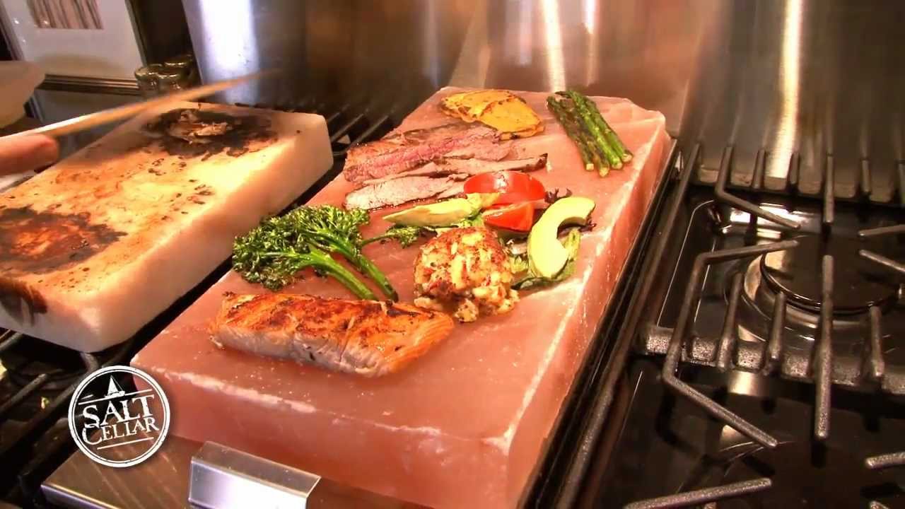 Cooking with a Himalayan Salt Tile | Meat, Fish, & Vegetables