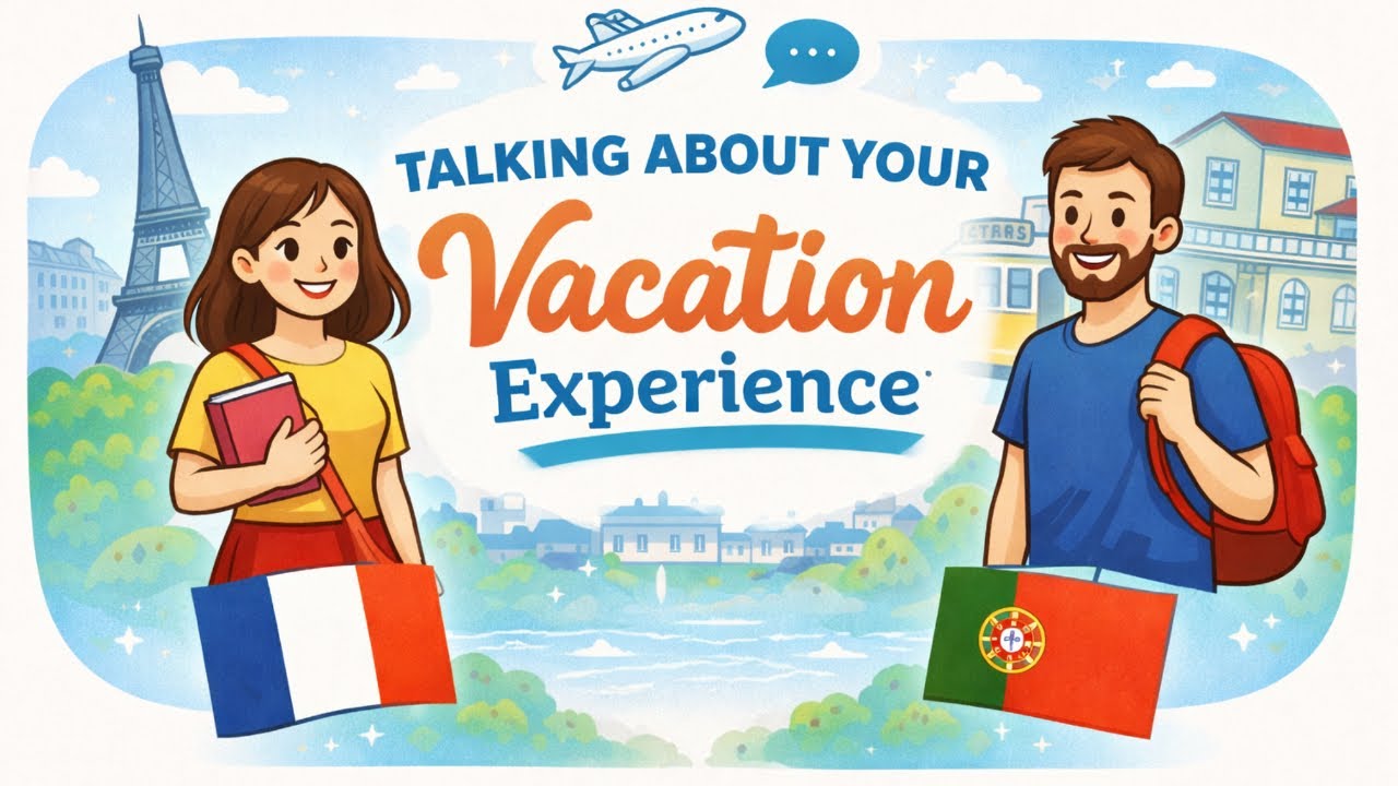 Talking About Your Vacation Experience in English | Real-World Conversation | English Podcast(A1-B1)