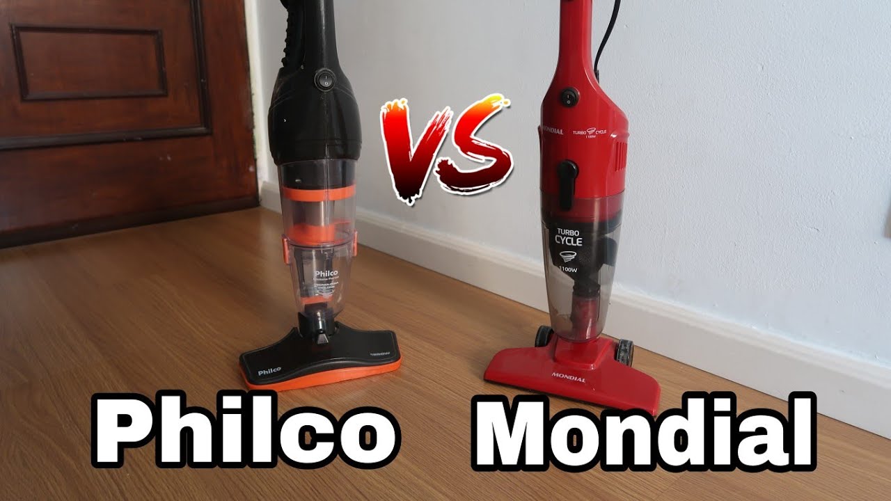 Comparativo entre os aspiradores Philco e Mondial