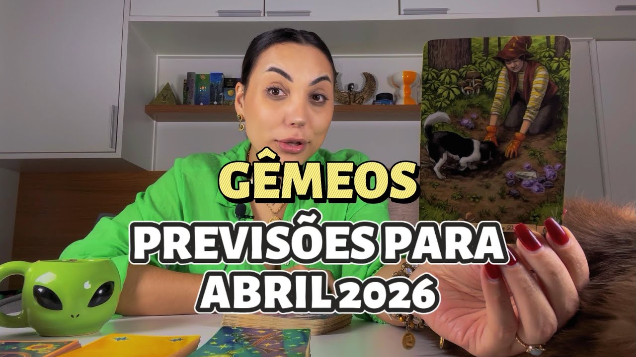 ♊️G&Ecirc;MEOS/ABRIL26 - Isso Estava Te Puxando Para Tr&aacute;s! Esse Mal Ser&aacute; Tirado do Seu Caminho!