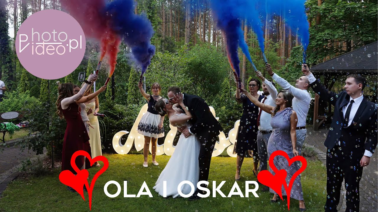 ślub Oli i Oskara w Białych Błotach i Dworku Milusin w Zielonce 8K teledysk - www.photo-video.pl