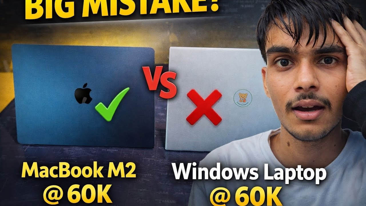 Don’t Buy a ₹60,000 Windows Laptop in 2026 ⚠️ Get MacBook M2 Instead!
