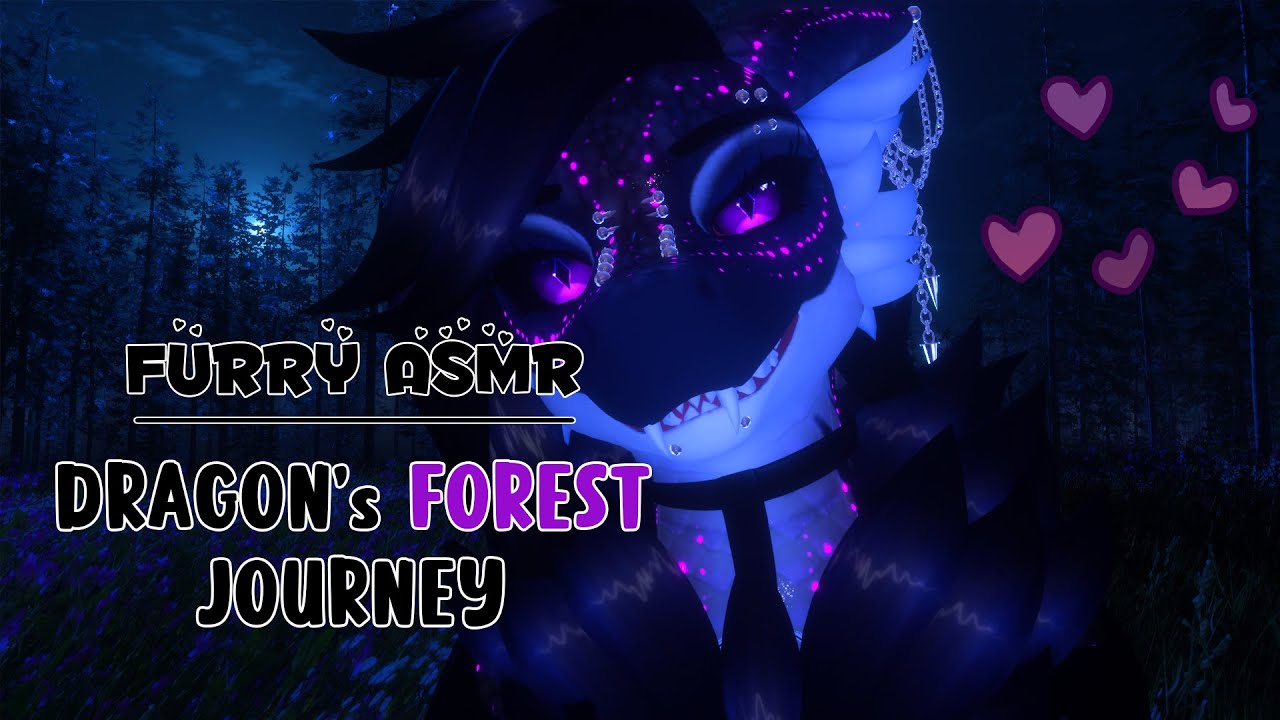 [Furry ASMR] Fall Asleep with Me 💜 - Soft Spoken [VRChat] [Facetracking] [Sleep Hypnosis] [NB4A]