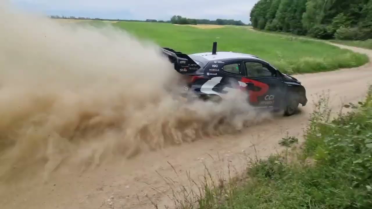WRC EVANS/MARTIN TESTS | RALLY POLAND 2024